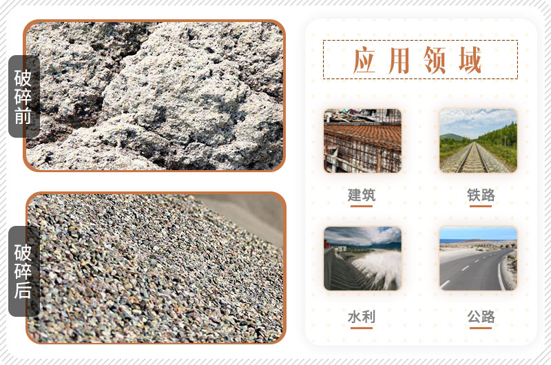 花崗巖破碎后應用 花崗巖破碎后應用