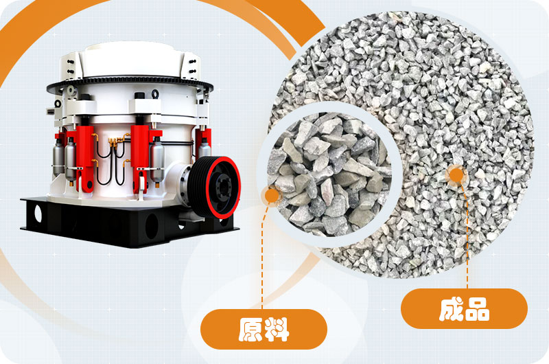 多缸圓錐破加工石子粒形好,品質優 多缸圓錐破加工石子粒形好,品質優